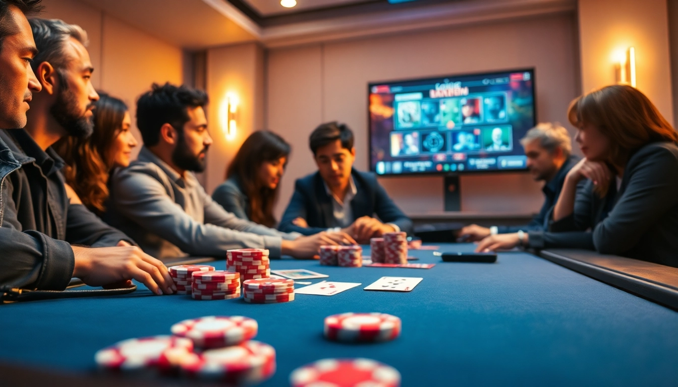 Join the thrilling world of online poker kr ly with diverse players and an engaging atmosphere.