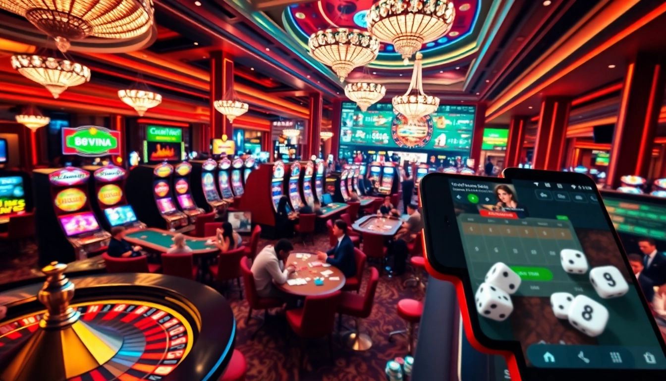Experience the thrill of gambling at 88aa vina with vibrant tables, excited players, and the excitement of a live casino.